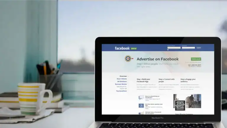 A computer screen with Facebook open up on it